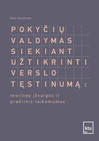 Pokyčių valdymas siekiant užtikrinti verslo tęstinumą: teorinės įžvalgos ir praktinis taikomumas