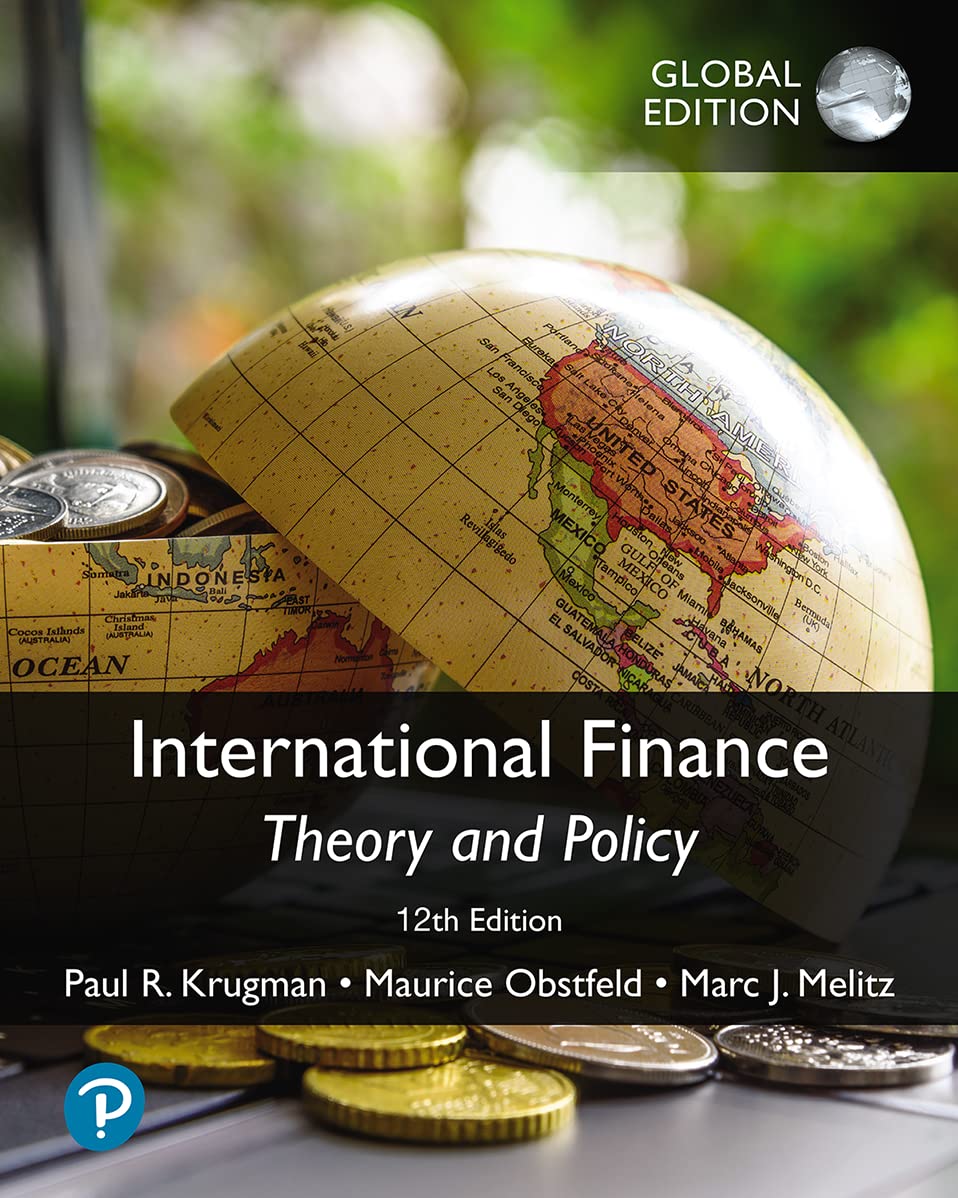 International Finance: Theory and Policy