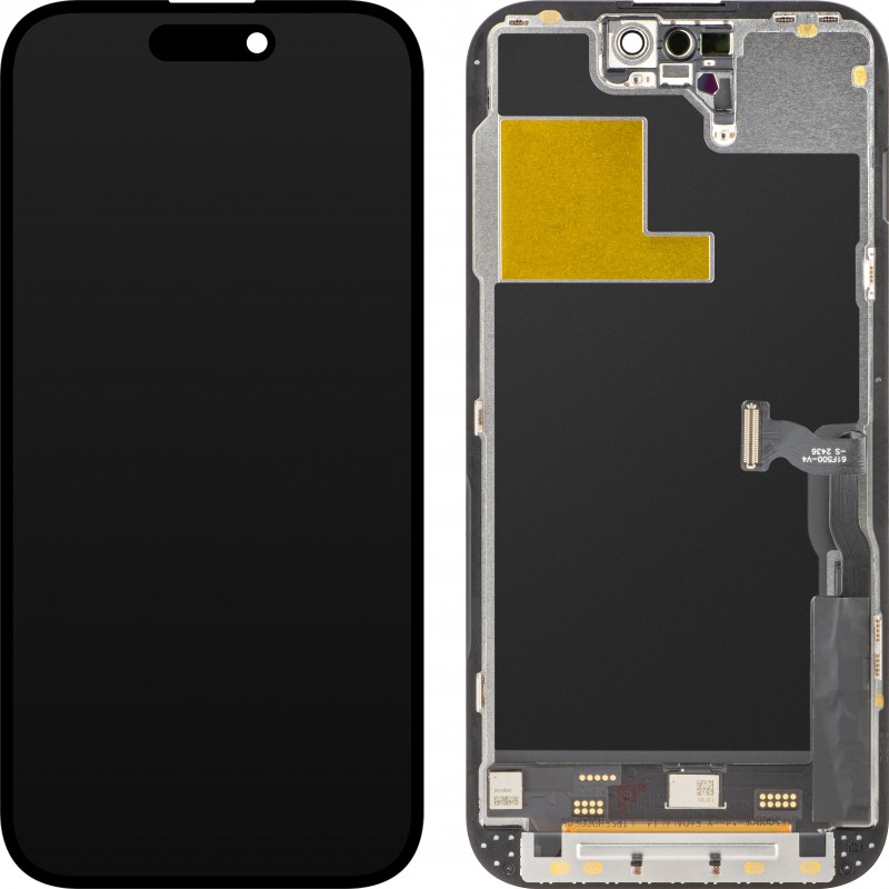 Ekranas Apple iPhone 14 Pro su lietimui jautriu stikliuku ZY INCELL (removable IC)