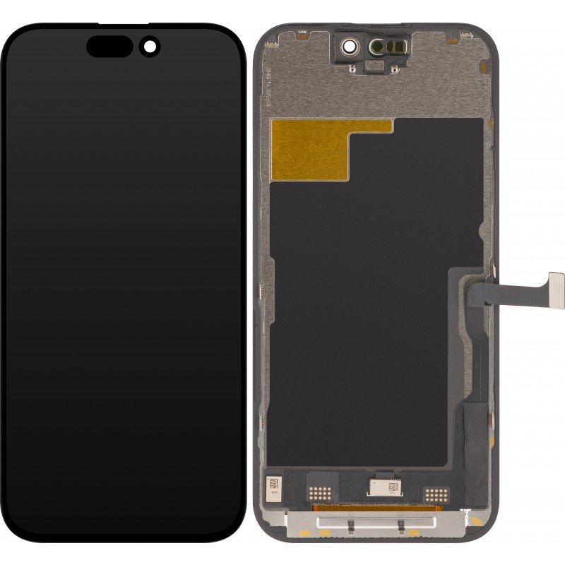 Ekranas Apple iPhone 15 Pro su lietimui jautriu stikliuku ZY INCELL (removable IC)