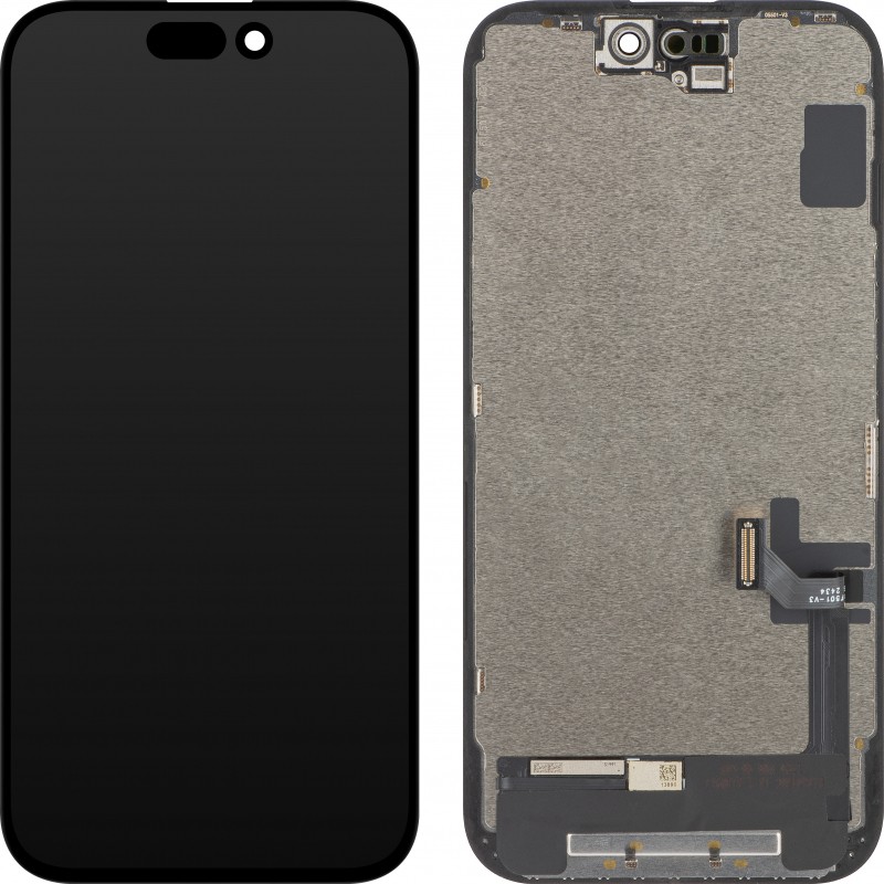 Ekranas Apple iPhone 15 su lietimui jautriu stikliuku ZY INCELL (removable IC)
