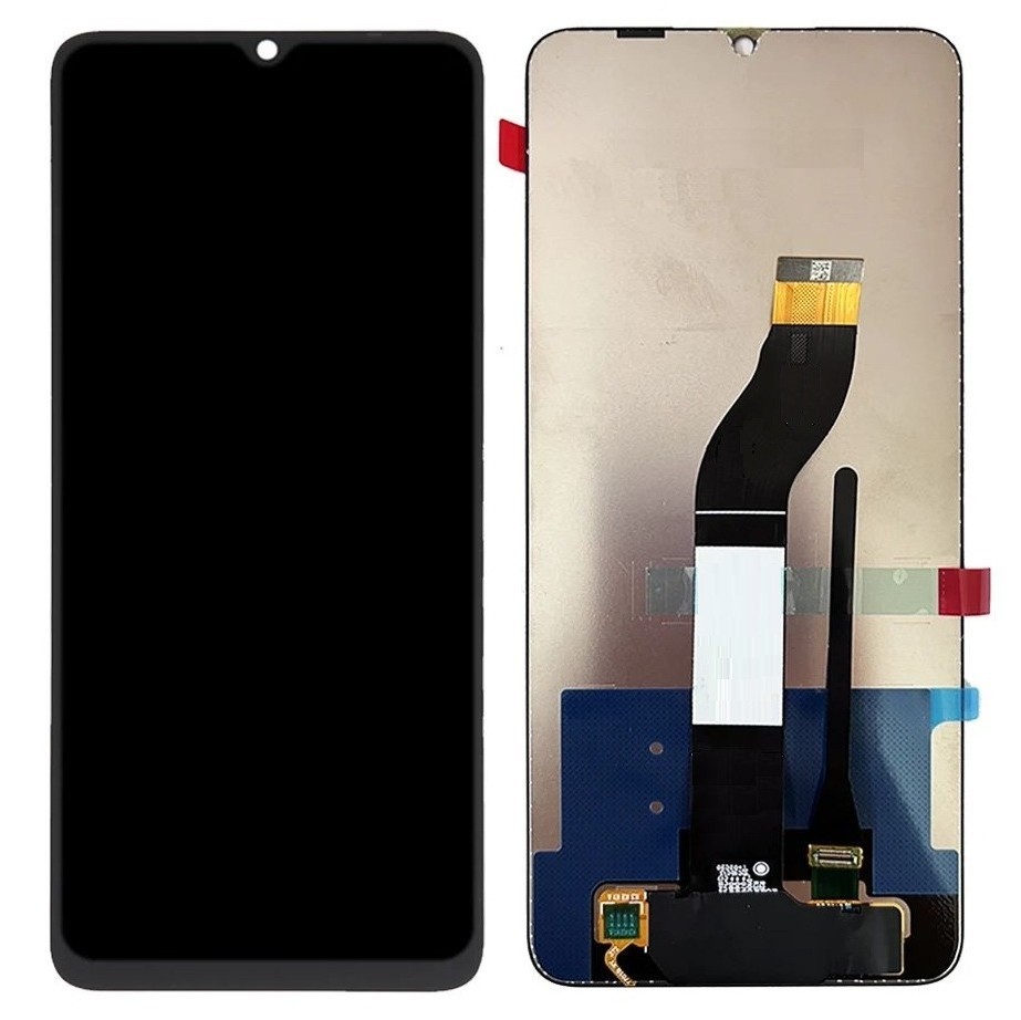 Ekranas Xiaomi Redmi 13C 4G/5G/Poco C65 su lietimui jautriu stikliuku juodas ORG