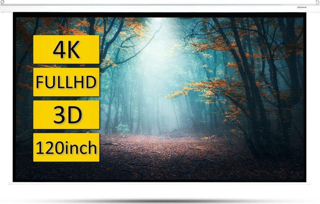 Screen for projector Overmax Automatic Screen 120