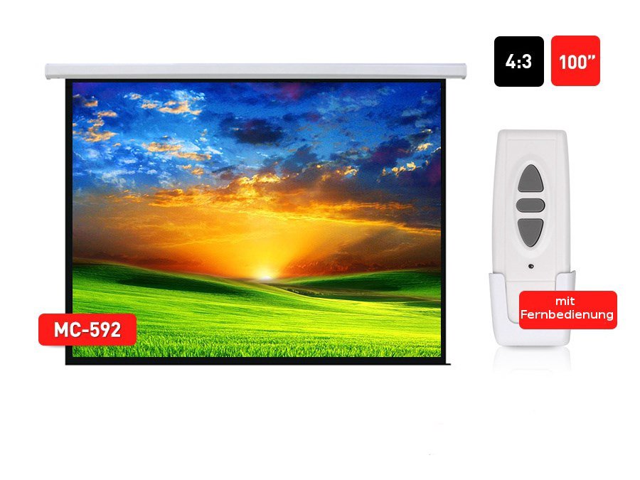 Wall Ceiling video Projector Screen 3D HD Cinema - 200x150 4: 3