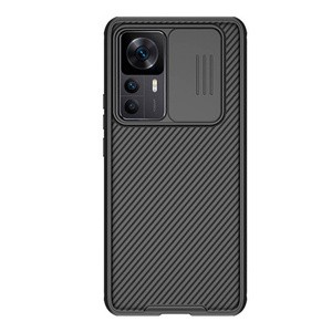 "Nillkin CamShield Pro" dėklas "Xiaomi 12T Pro" (juodas)