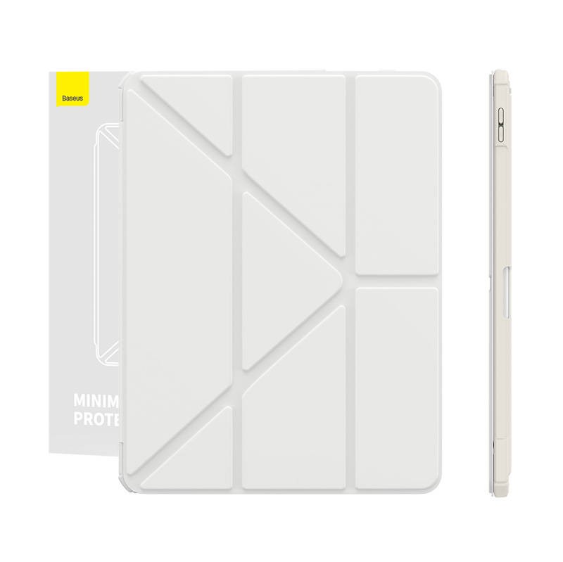 Apsauginis dėklas "Baseus Minimalist", skirtas "iPad Air 4/5" 10,9 colių (baltas)