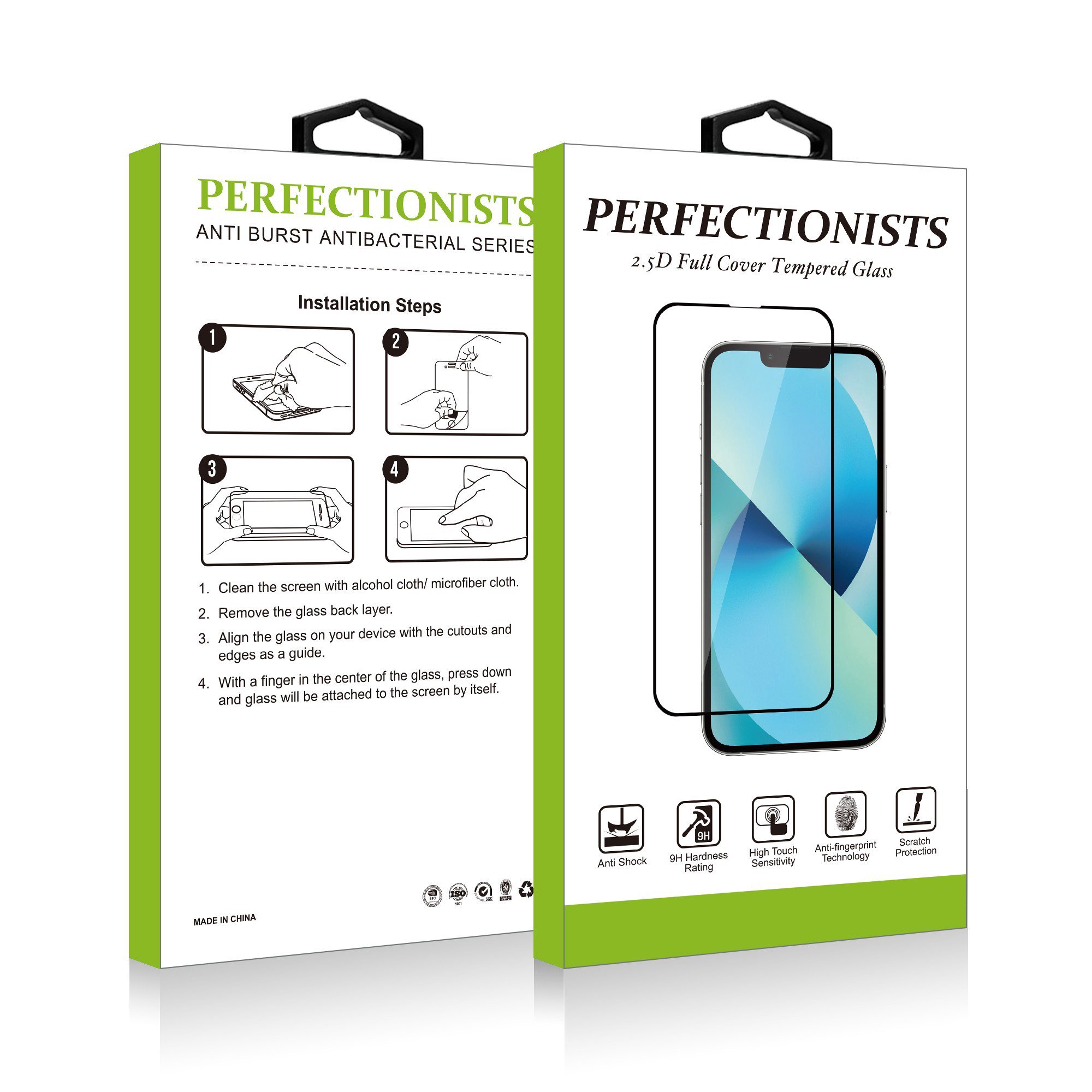 LCD apsauginis stikliukas 2.5D Perfectionists Xiaomi Redmi Note 12 Pro 4G juodas