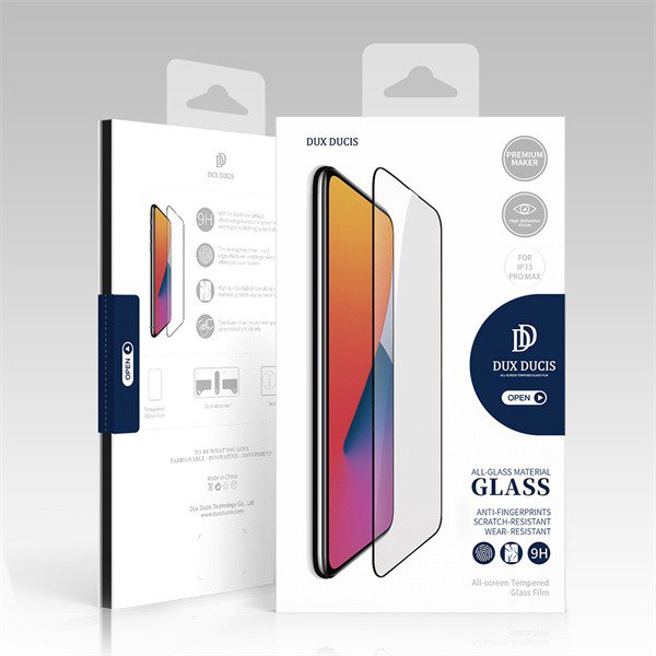 Mob. telefono LCD apsauginis stikliukas Dux Ducis Apple iPhone XR/11 juodas