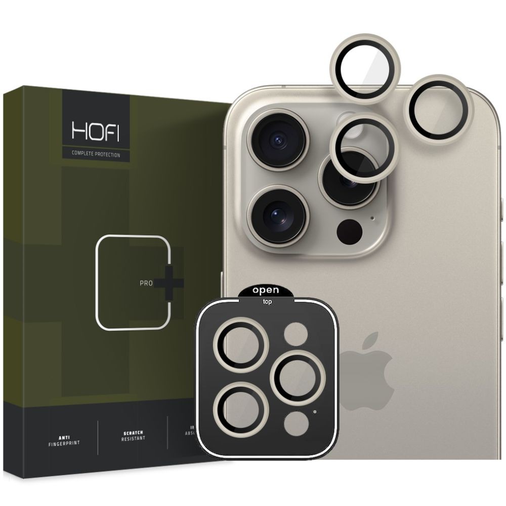 Apsauga Navy "Hofi Camring Pro+" telefono kamerai iPhone 15 Pro / 15 Pro Max
