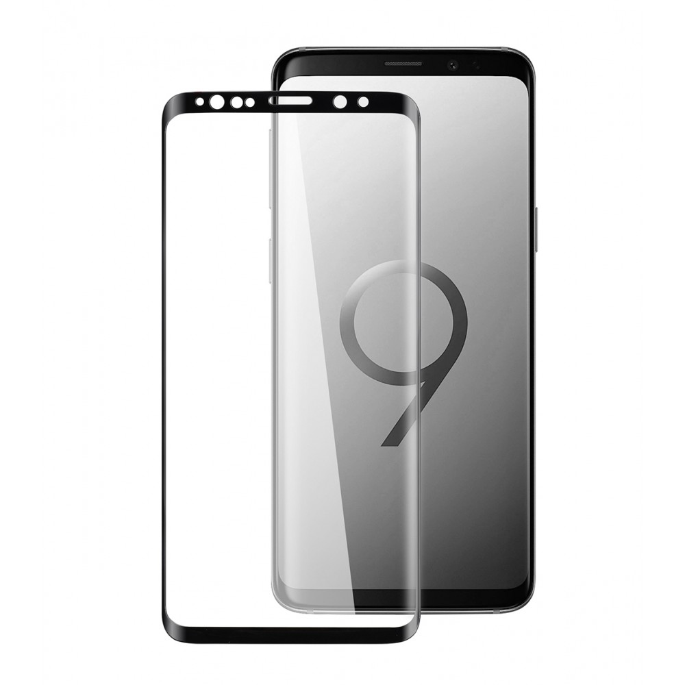 Apsauginis grūdintas stiklas ''9D Full Glue" telefonui Samsung Galaxy S9 G960