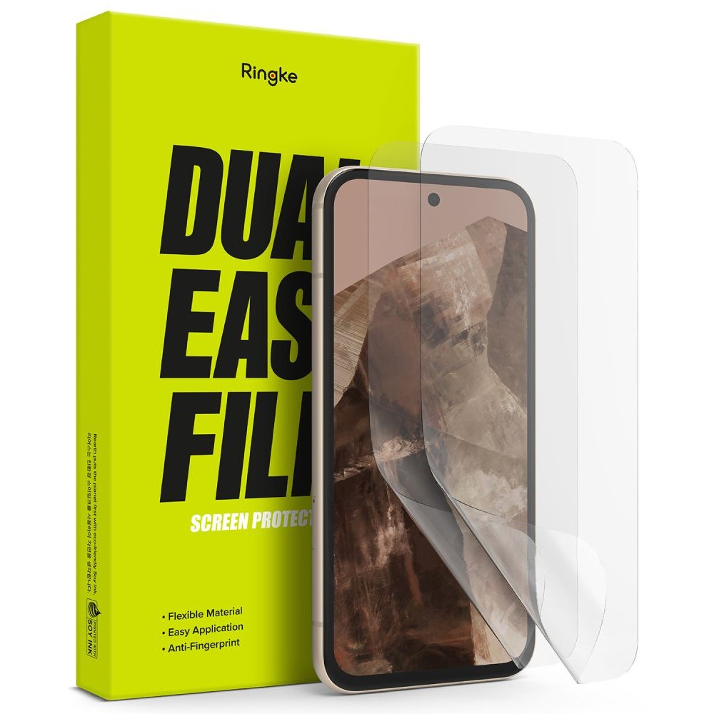 Apsauginė ekrano plėvelė (2 vnt.) "Ringke Dual Easy" telefonui Google Pixel 8A