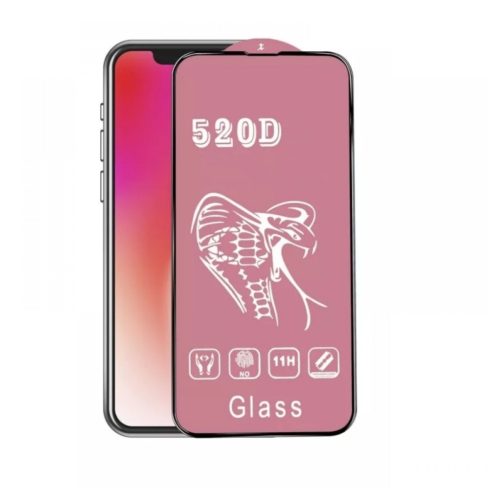 LCD apsauginis stikliukas 520D Xiaomi Poco X5 5G / Redmi Note 12 5G juodas