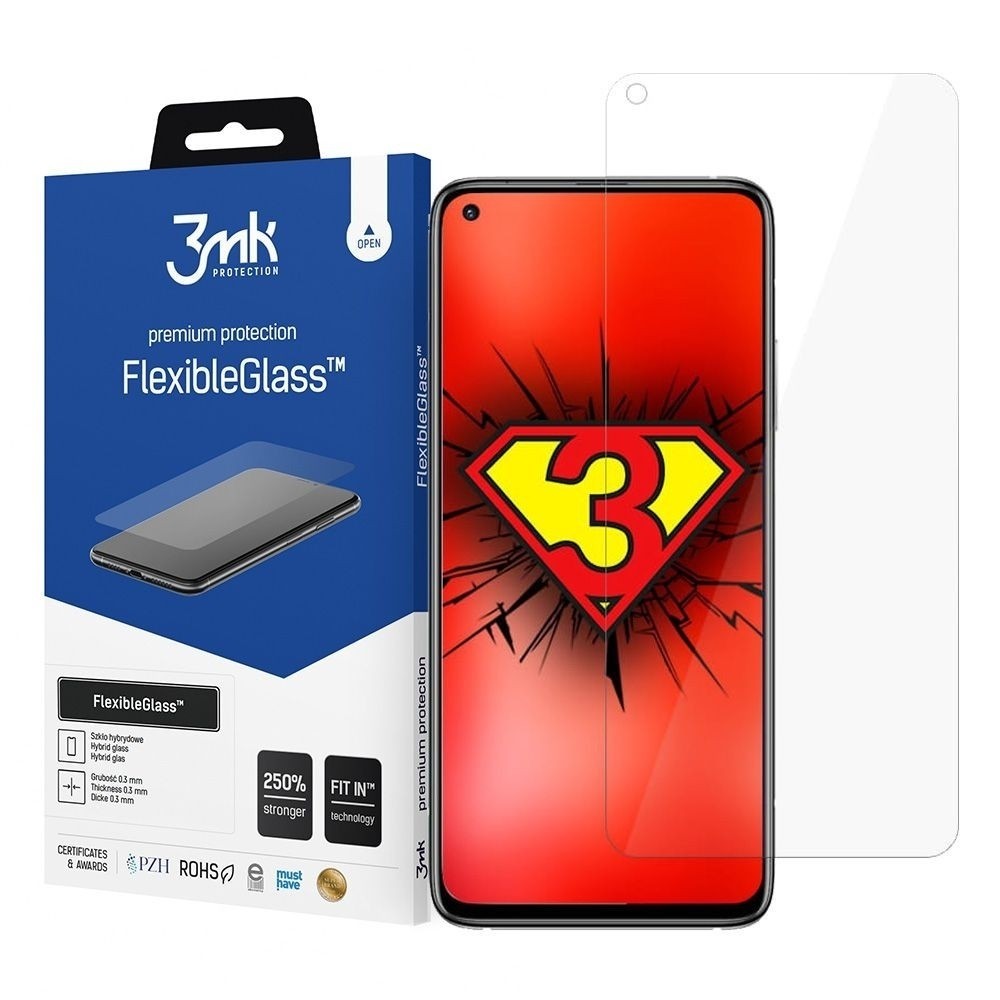 LCD apsauginė plėvelė 3MK Flexible Glass Lite Samsung S21 telefonui