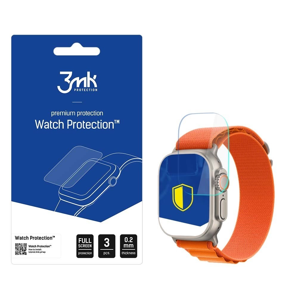 LCD apsauginė plėvelė "3mk Flexible Glass" laikrodžiui Samsung Galaxy Watch 6 40mm