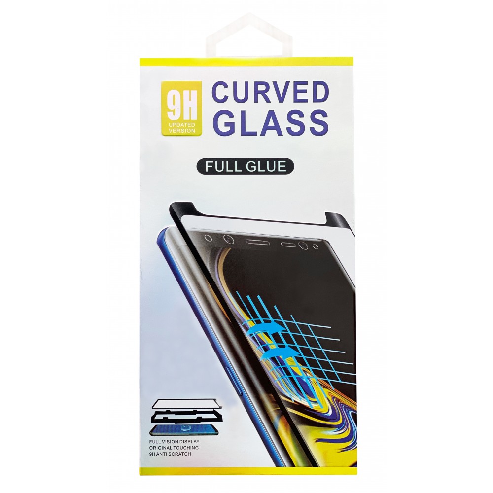 LCD apsauginis stikliukas juodais krašteliais "9D Curved Full Glue" telefonui Xiaomi 13 Lite