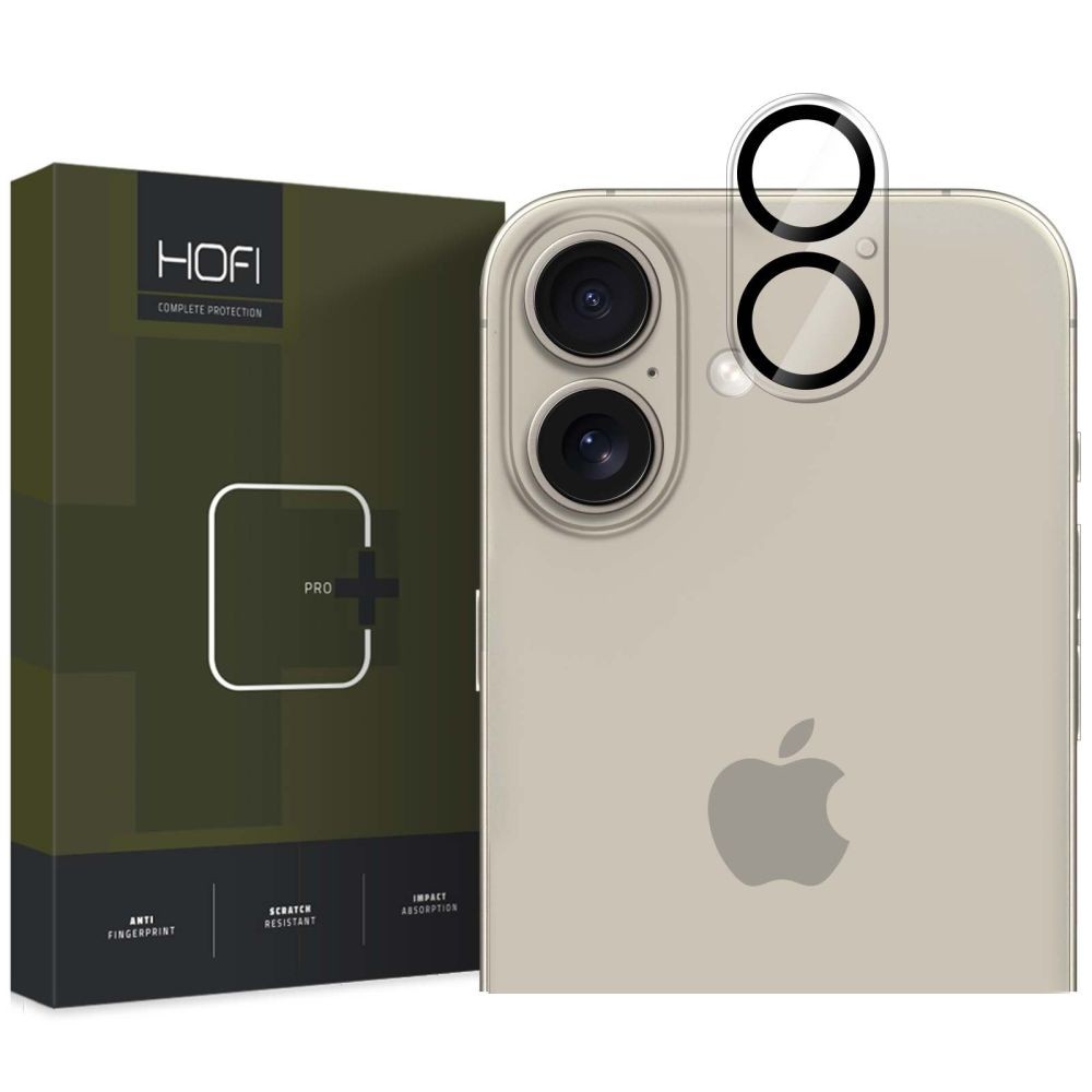 Skaidri apsauga "Hofi Cam Pro+" telefono kamerai Apple iPhone 16 / 16 Plus