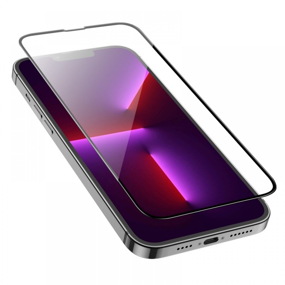 5D lenktas juodas apsauginis grūdintas stiklas Huawei Mate 10 Lite telefonui
