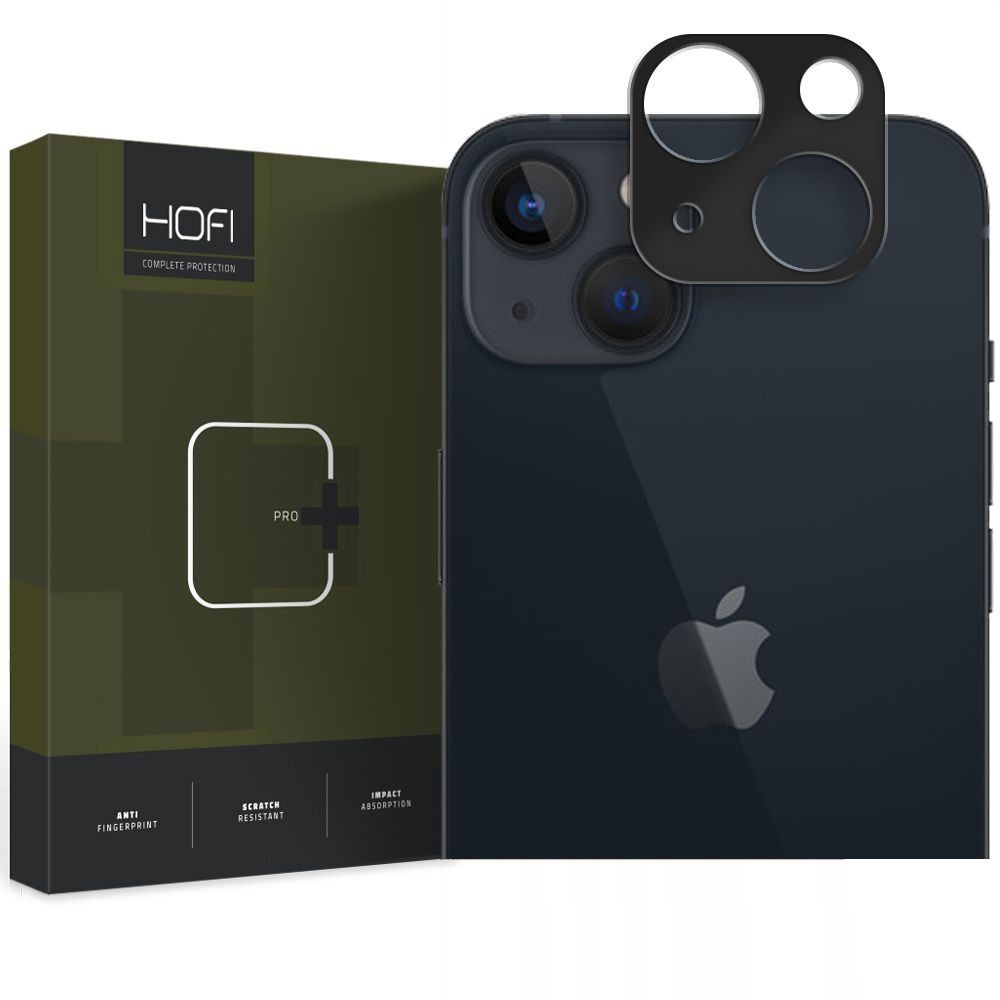 Juoda apsauga "Hofi Cam Pro+" telefono kamerai iPhone 15 / 15 Plus