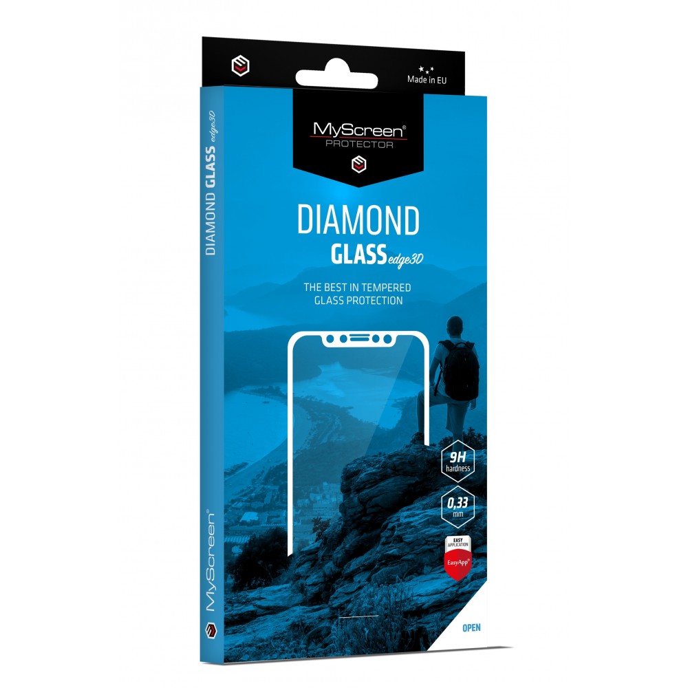 LCD apsauginis stikliukas MyScreen Diamond Edge 3D Samsung A32 5G juodais krašteliais