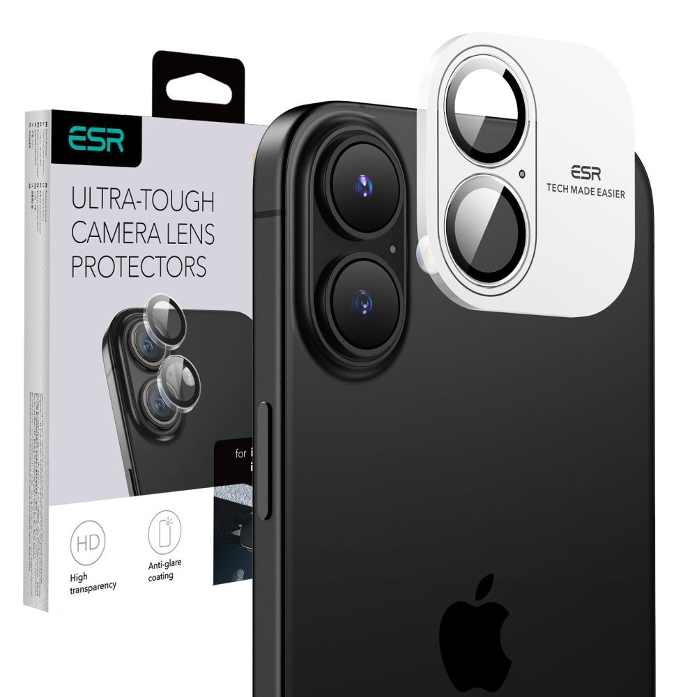 Skaidri kameros apsauga "ESR Armorite Camera Protector" telefonui Apple iPhone 16 / 16 Plus