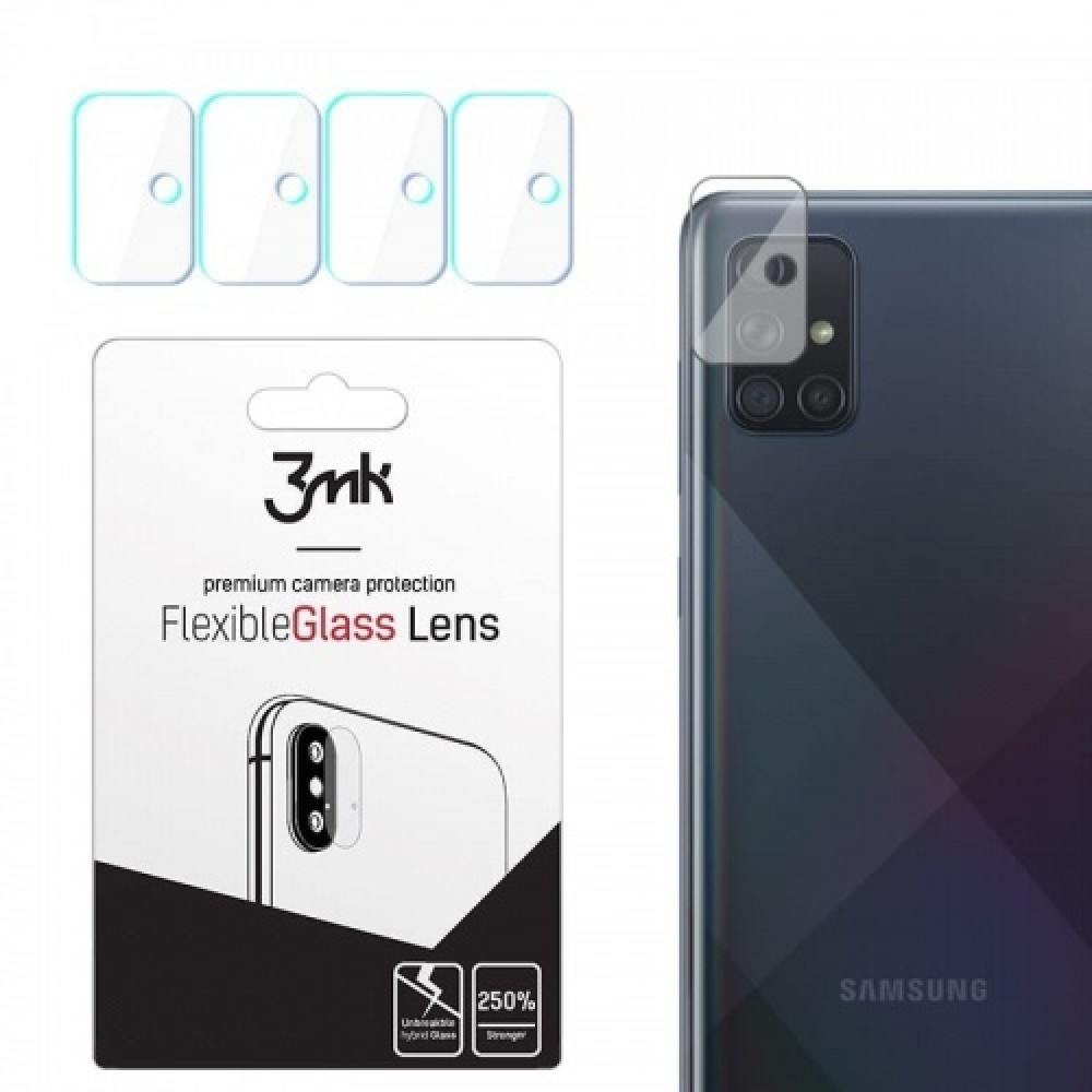 LCD apsauginė plėvelė kamerai 3MK ''Flexible Glass Lens'' telefonui Apple iPhone 12 Pro