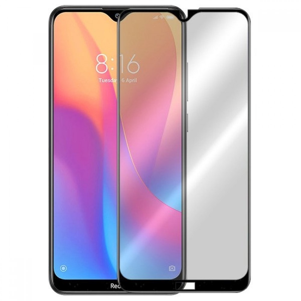 Apsauginis grūdintas stiklas ''5D Full Glue HQ Quality'' Xiaomi Redmi 8 / 8A telefonui