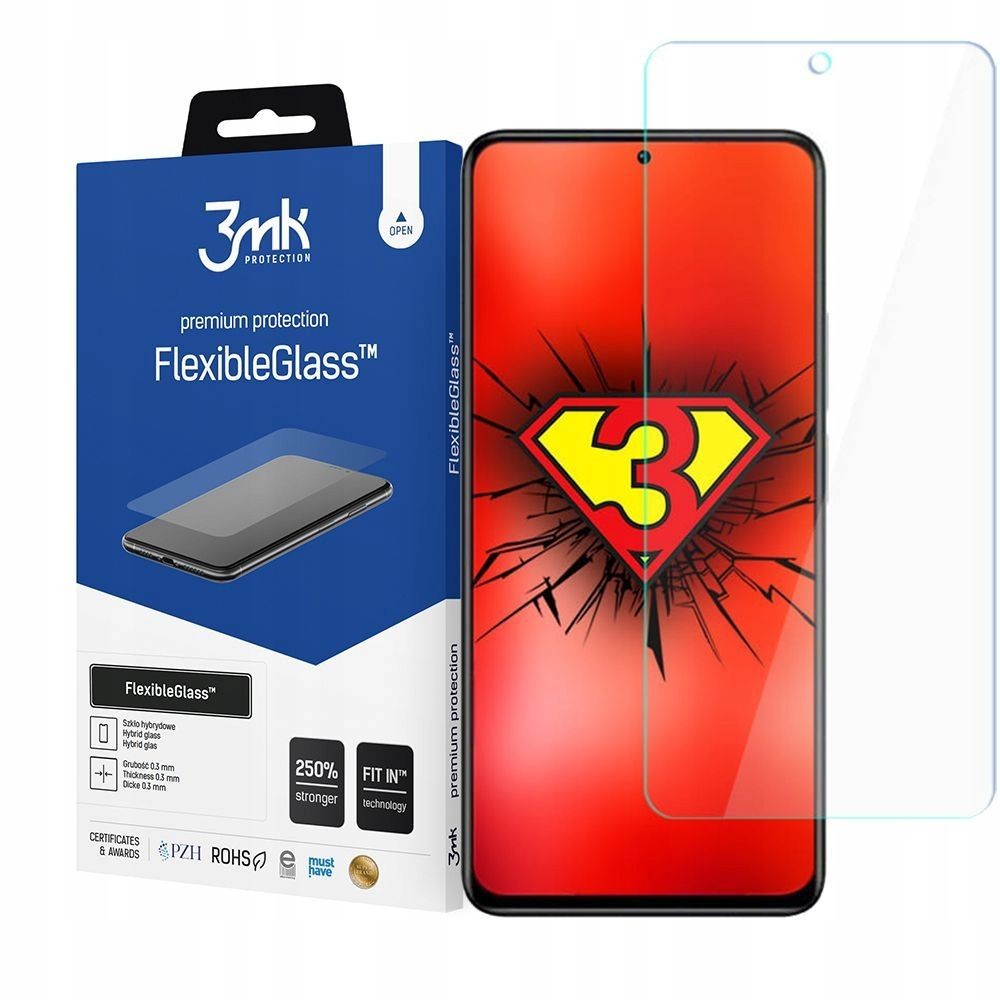 LCD apsauginė plėvelė 3MK Flexible Glass telefonui Samsung Galaxy S24 Plus