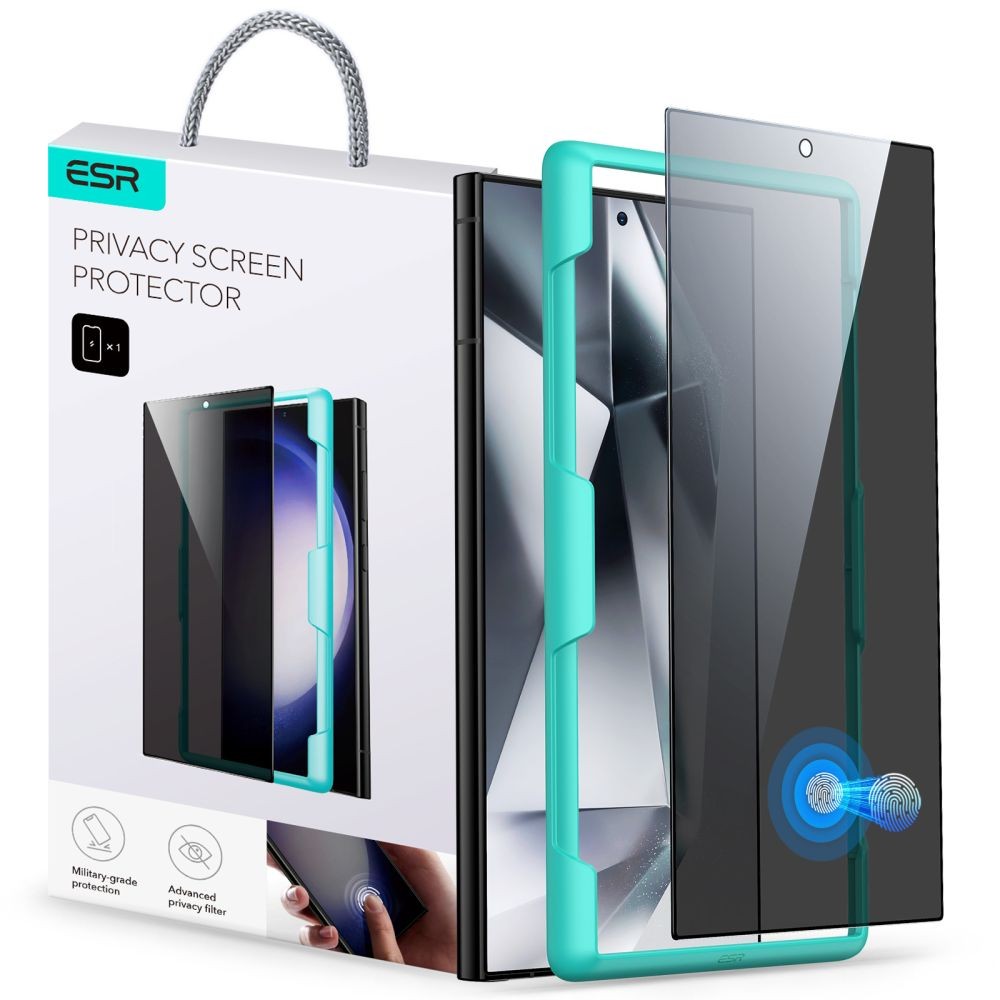 Privatumo suteikiantis apsauginis stikliukas "Esr Tempered Glass Privacy" telefonui Samsung Galaxy S24 Ultra