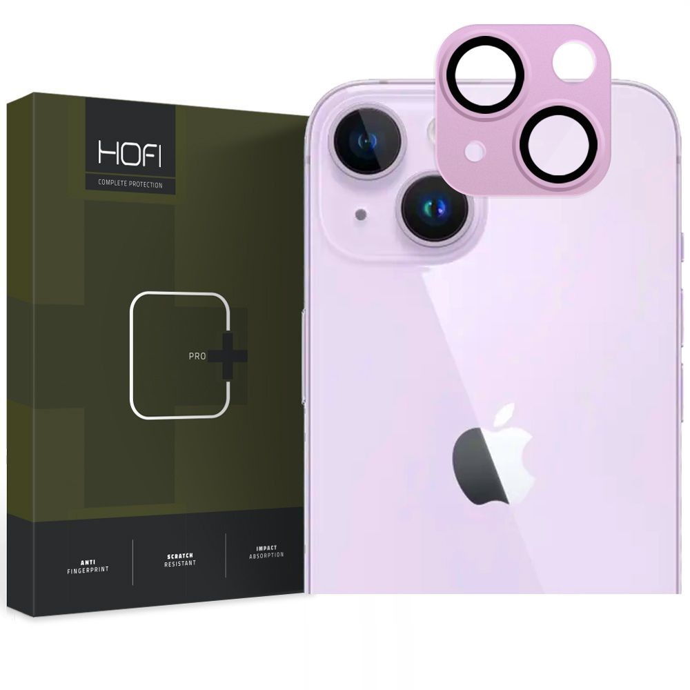 Kameros apsauga Hofi "Fullcam Pro+" telefonui iPhone 14 / 14 Plus (purpurinė)