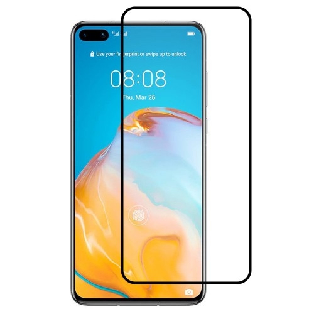 Apsauginis grūdintas stiklas ''5D Full Glue '' Huawei P40 telefonui