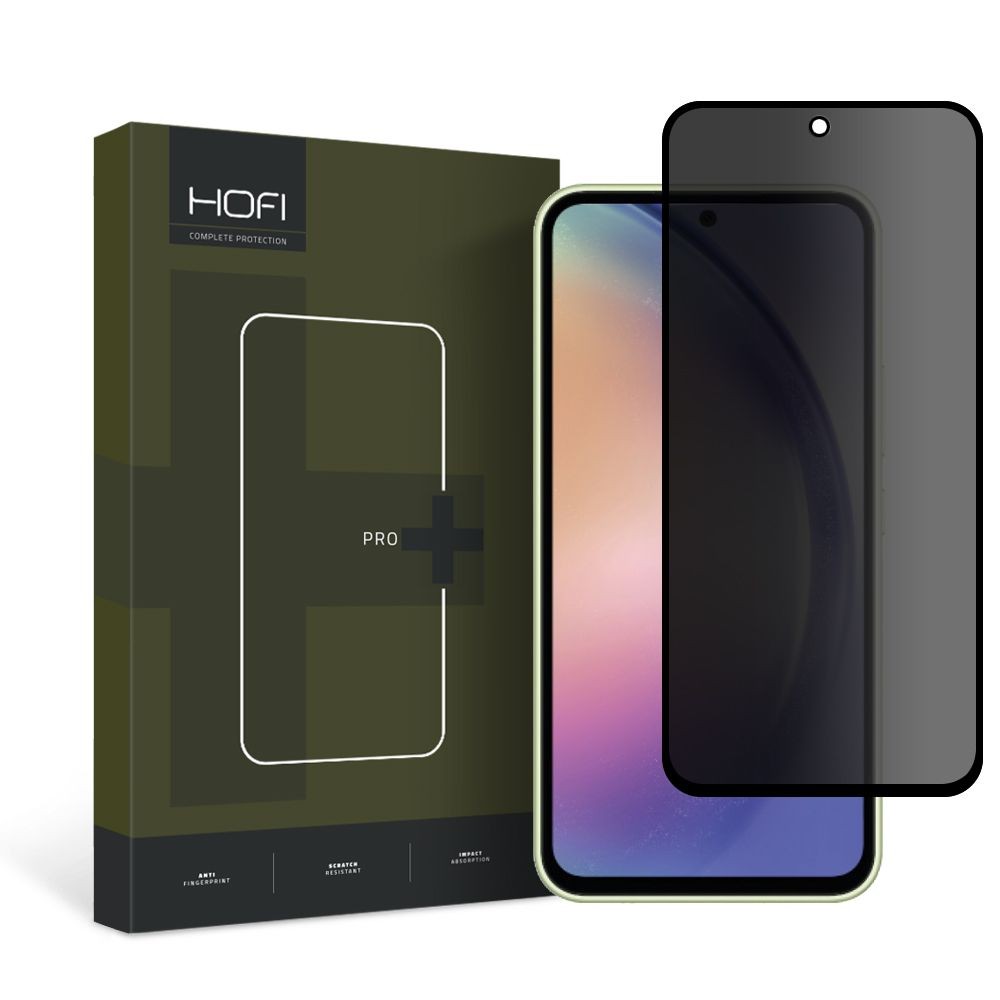Privatum suteikiantis apsauginis stikliukas "Hofi Anti Spy Glass Pro+ Privacy" telefonui Samsung Galaxy A54 5G
