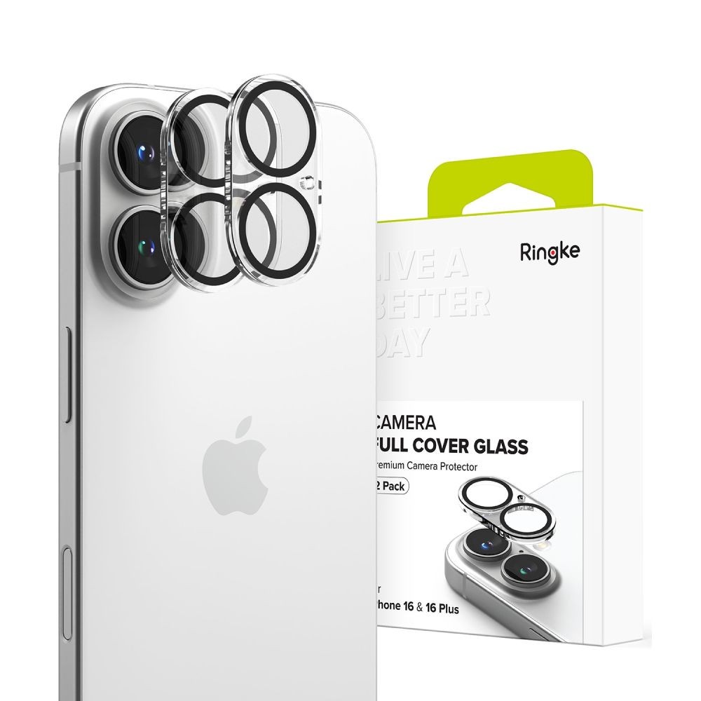 Skaidri galinės kameros apsauga "Ringke Camera Protector" (2 vnt.) telefonui Apple Iphone 16 / 16 Plus