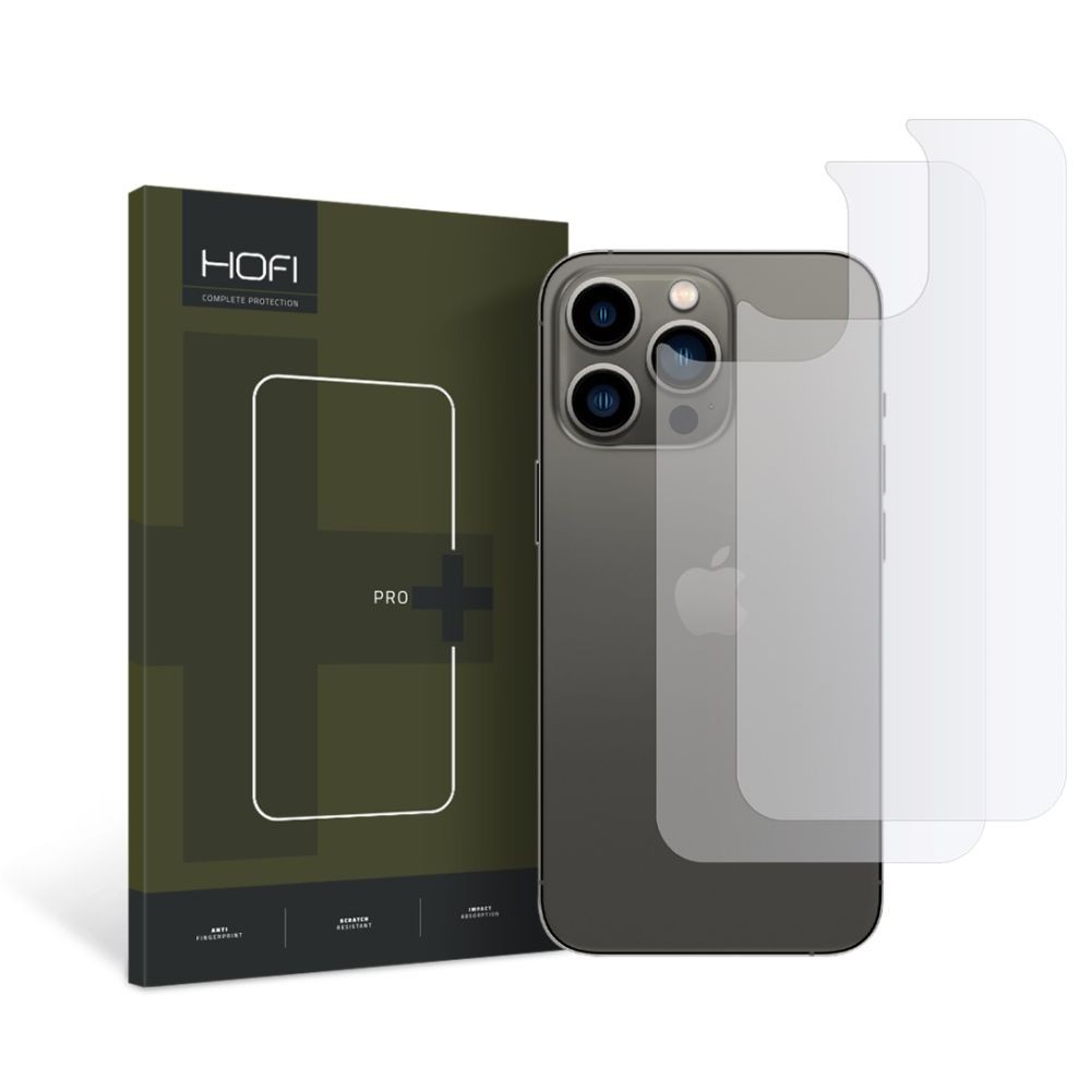 Nugarėlės apsauginė plėvelė (2vnt.) "Hohi Hydroflex Pro+ Back Protector" telefonui iPhone 14 Pro