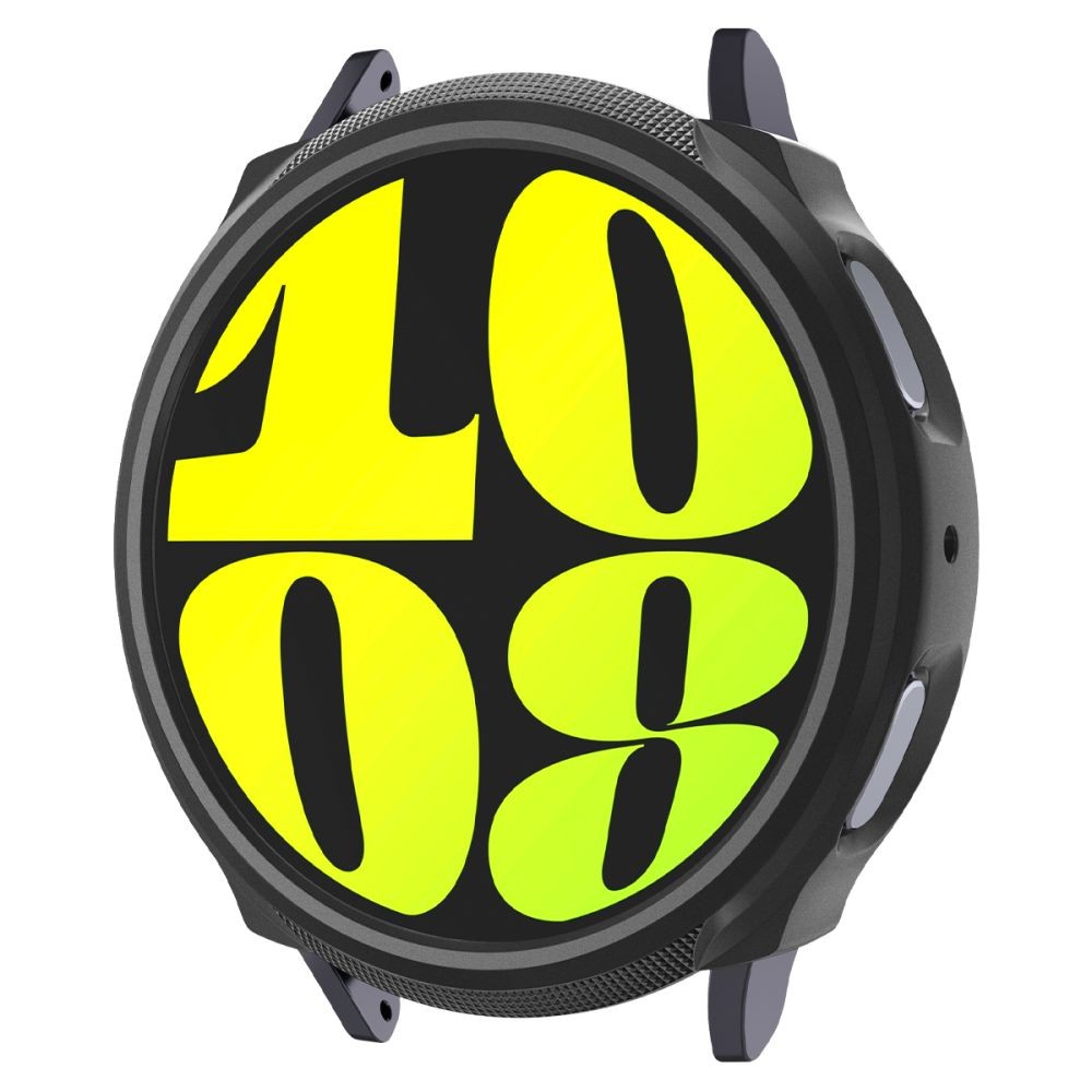 Juodas dėklas "Spigen Liquid Air" laikrodžiui Galaxy Watch 7 (44 MM)