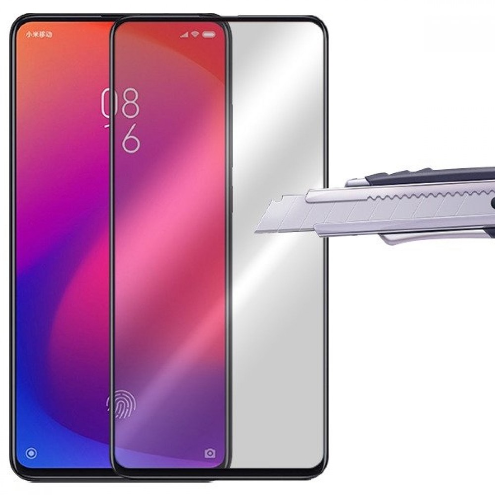 LCD apsauginis stikliukas 9D Full Glue Xiaomi Mi 9T / K20 Pro juodas