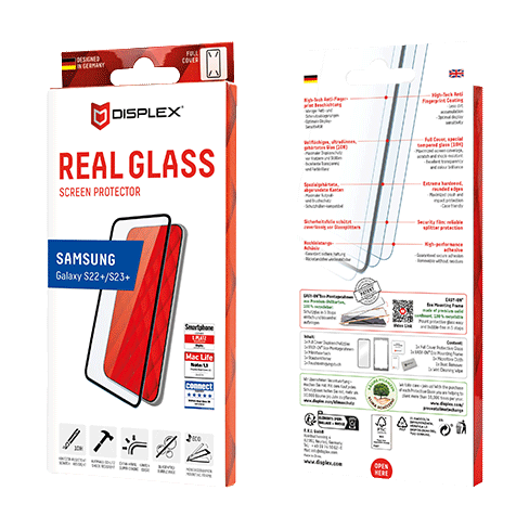 Samsung Galaxy S22+/S23+ ekrano apsauginis stiklas
