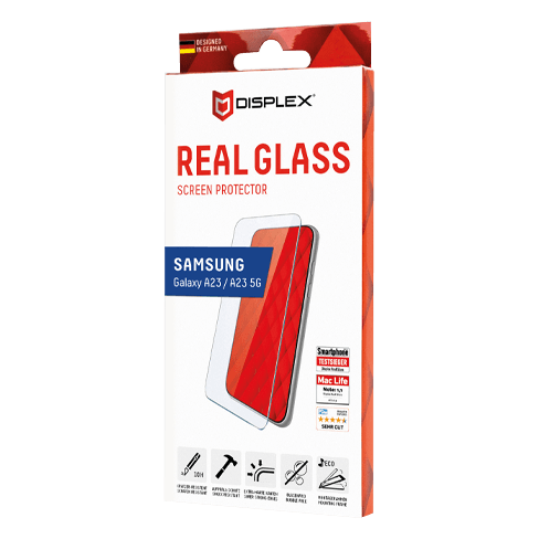 Samsung Galaxy A23 5G Real 2D ekrano apsauginis stiklas
