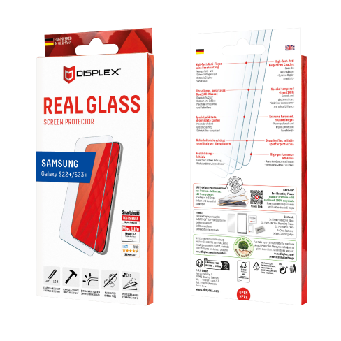 Samsung Galaxy S22+/S23+ Real 2D ekrano apsauginis stiklas