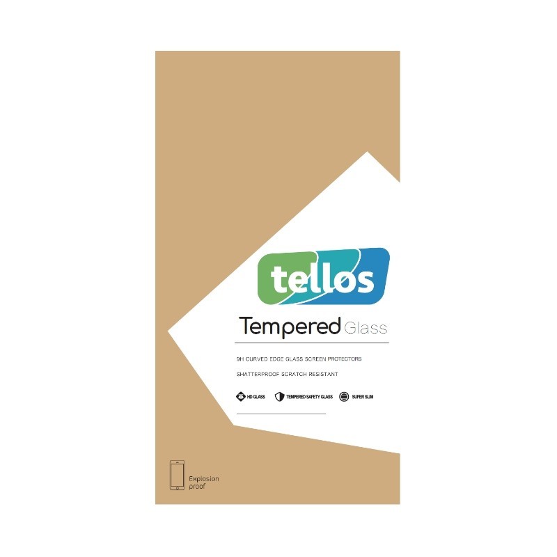 LCD apsauginis stikliukas 2.5D Tellos Samsung A155 A15 4G/A156 A15 5G juodas
