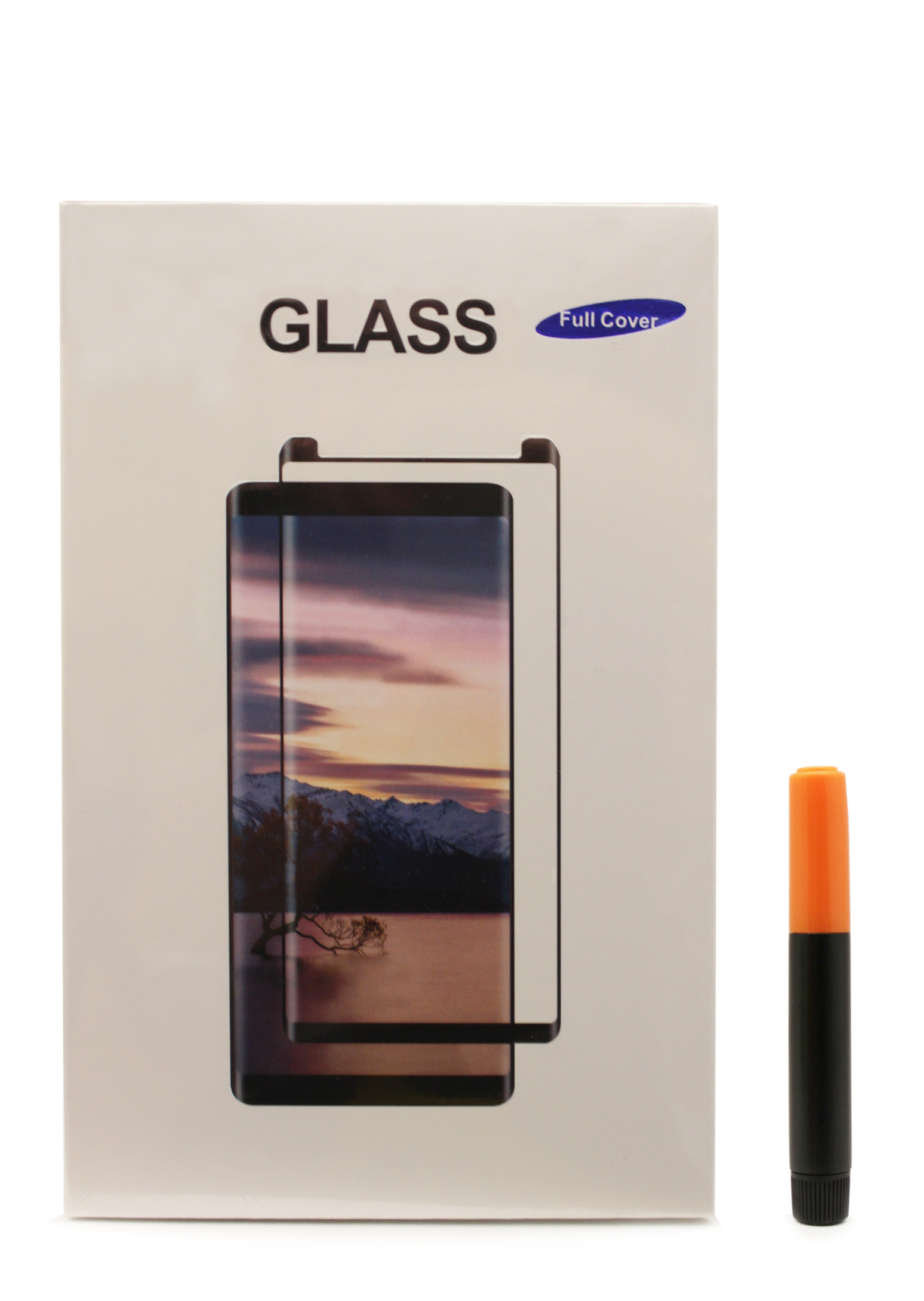 LCD apsauginis stikliukas M1 5D UV Glue Samsung G973 S10 lenktas skaidrus