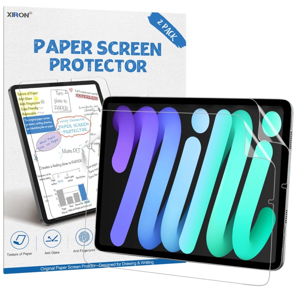 iPad mini 6 2021 (8,3 colio) 2 vnt. apsauginė plėvelė A