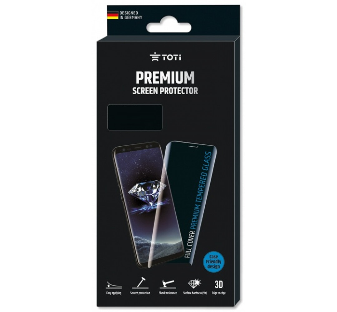 Išmaniojo telefono ekrano apsauga PREMIUM TEMPERED, Samsung Galaxy A02S, juoda