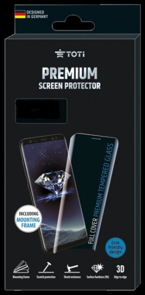 Išmaniojo telefono ekrano apsauga PREMIUM TEMPERED, Samsung Galaxy A12, juoda