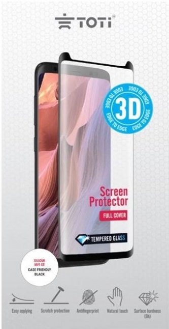 Ekrano apsauga TOTI 3D Xiaomi Mi9 SE juoda
