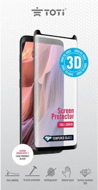 Ekrano apsauga TOTI 3D Xiaomi Note 7 juoda
