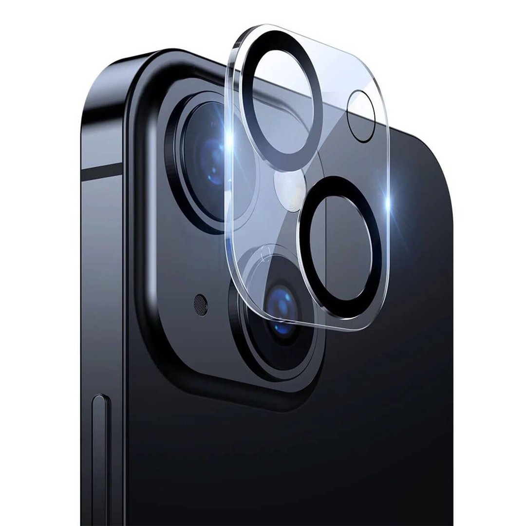Telefono kameros apsauginė plėvelė Baseus, skirta Iphone 13/13 mini (2 vnt) skaidri