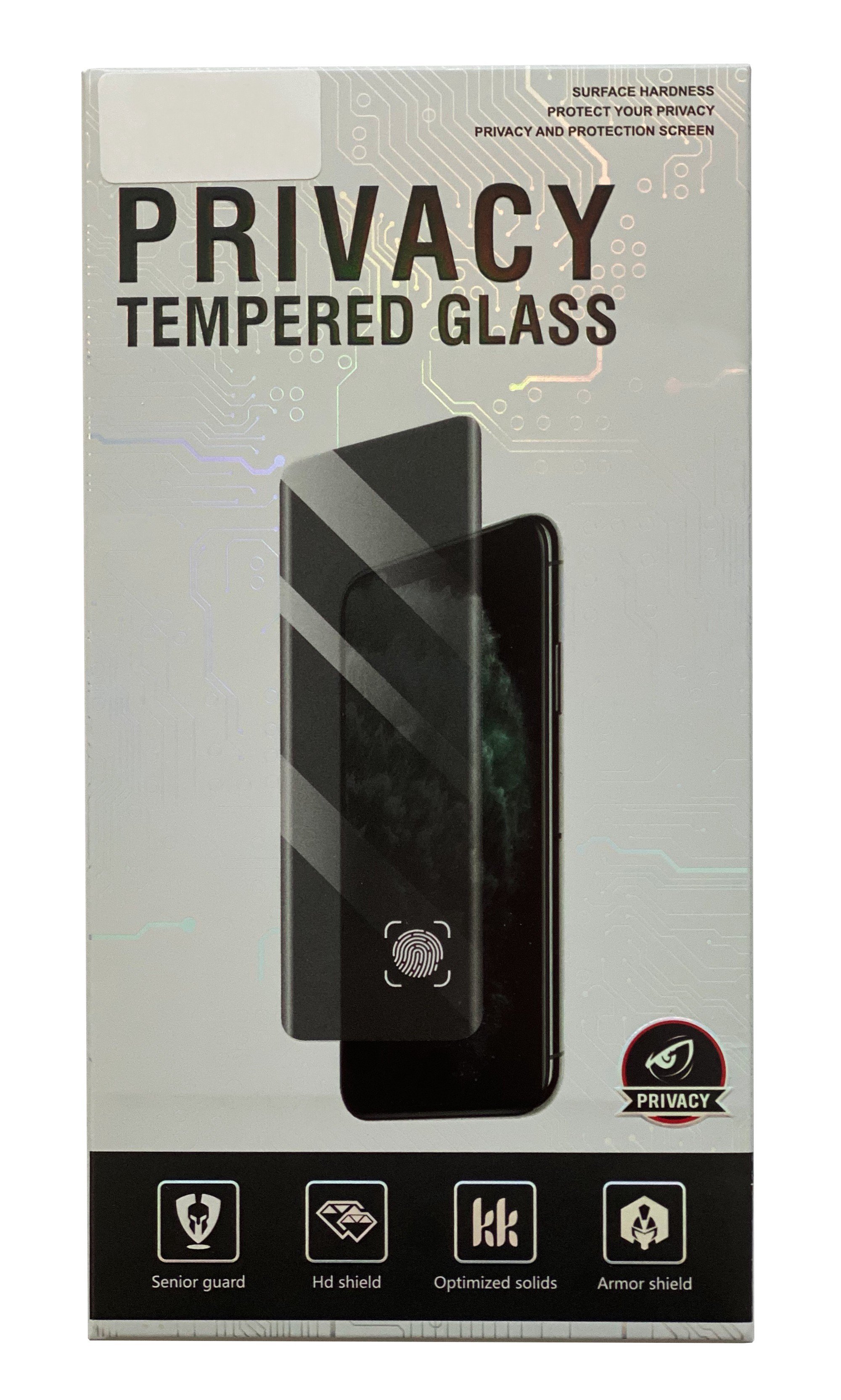 LCD apsauginis stikliukas Full Privacy Samsung S921 S24 juodas