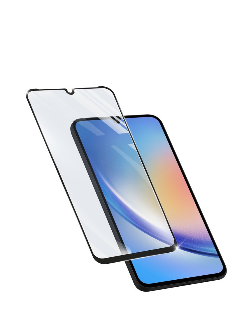 Ekrano stikliukas Cellularline Galaxy A24 4G/A24 ANTISHOCK