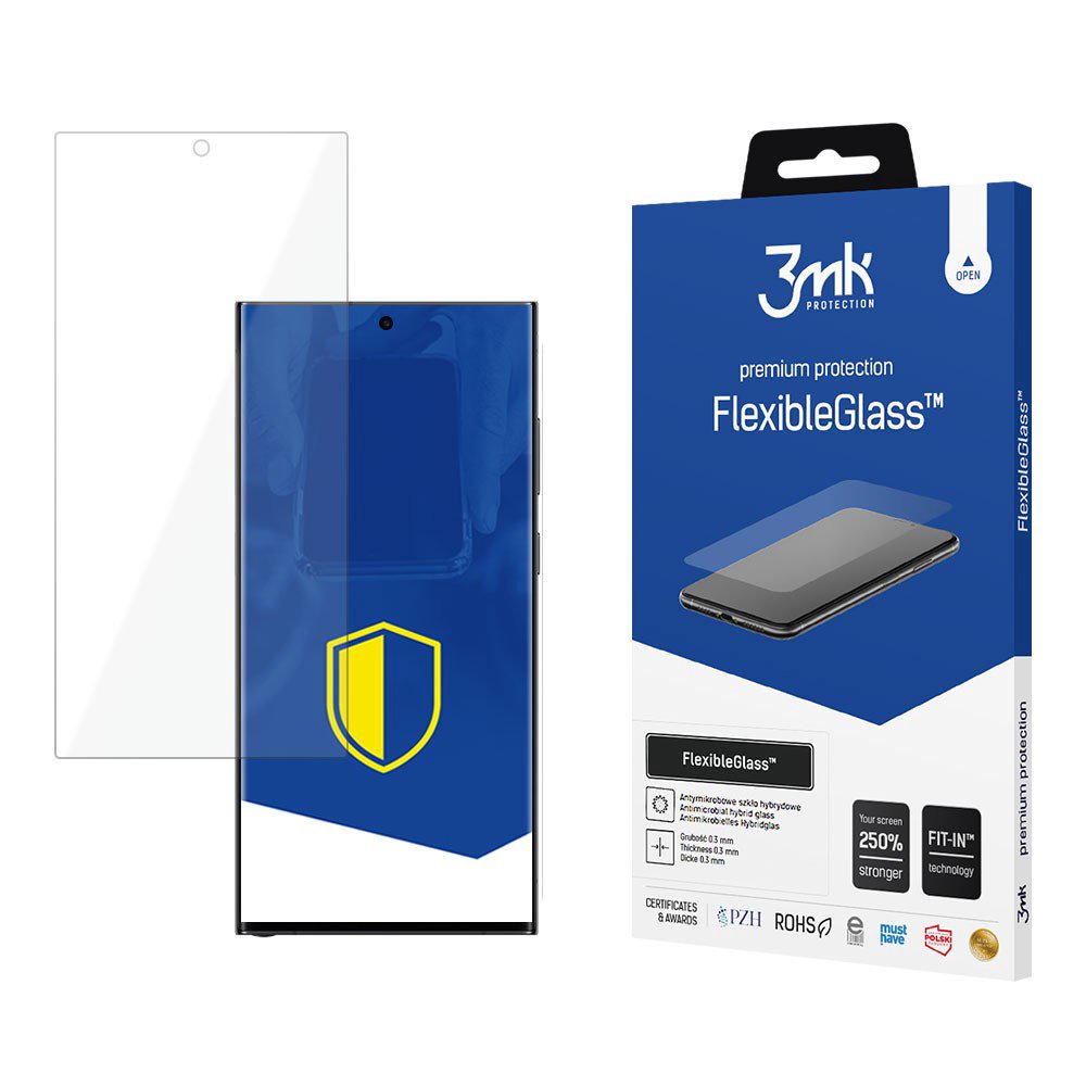 LCD apsauginė plėvelė 3mk Flexible Glass Samsung S928 S24 Ultra