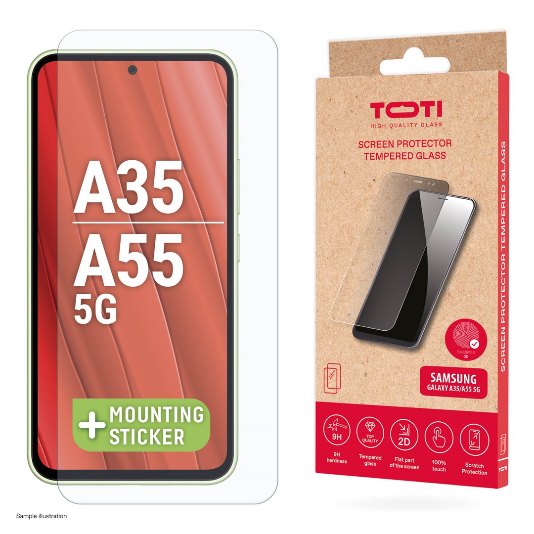 Ekrano apsauga TOTI TEMPERED Samsung Galaxy A35/A55 5G